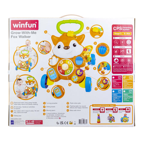 Winfun Grow-With-Me Fox Walker