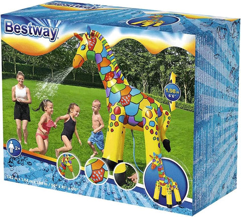 Bestway H2OGO! Jumbo Giraffe Inflatable Sprinkler 142x104x198cm