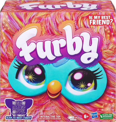 Hasbro Furby Coral Interactive Plush