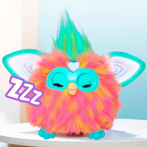 Hasbro Furby Coral Interactive Plush