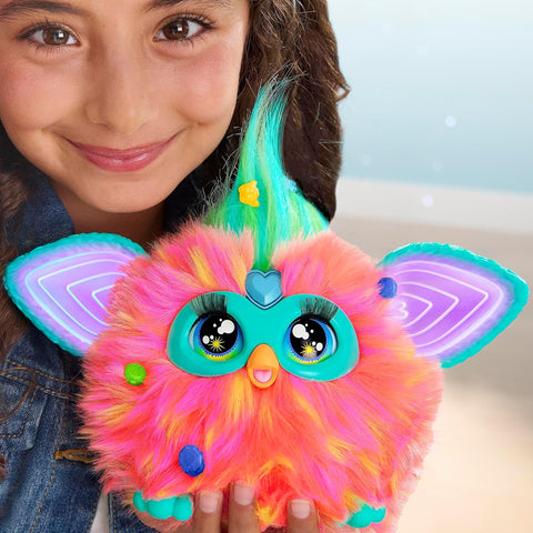 Hasbro Furby Coral Interactive Plush