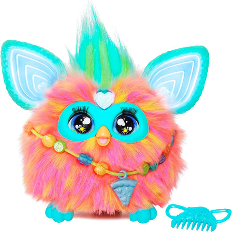 Hasbro Furby Coral Interactive Plush