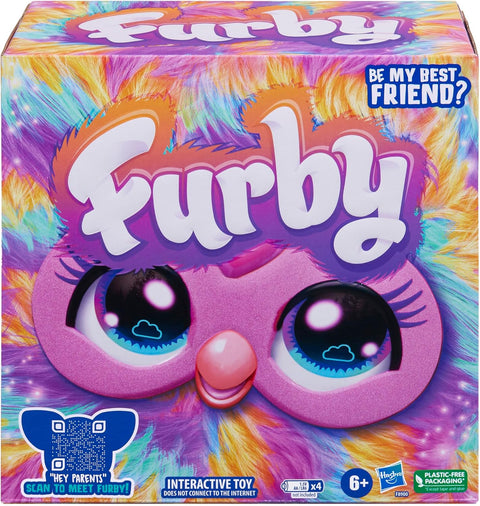 Hasbro Furby Tie Dye Interactive Plush