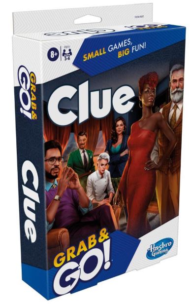 Hasbro Gaming Clue Grab and Go Game