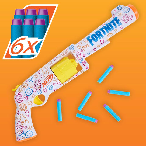 Hasbro Nerf Fortnite Frenz 4 Ever Blaster Dart Blaster