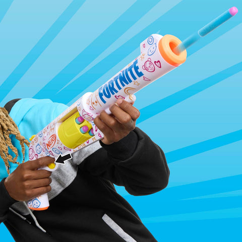 Hasbro Nerf Fortnite Frenz 4 Ever Blaster Dart Blaster