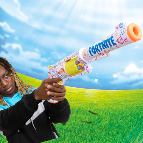 Hasbro Nerf Fortnite Frenz 4 Ever Blaster Dart Blaster