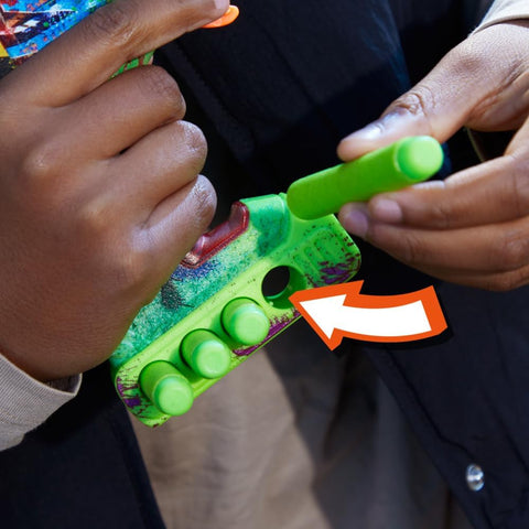 Hasbro Nerf Zombie Driller Dart Blaster 16 Nerf Elite Darts