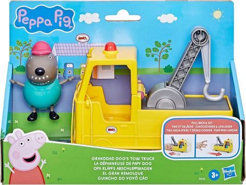 Hasbro Peppa Pig Toys Granddad Dog's Tow Truck Set with Figure