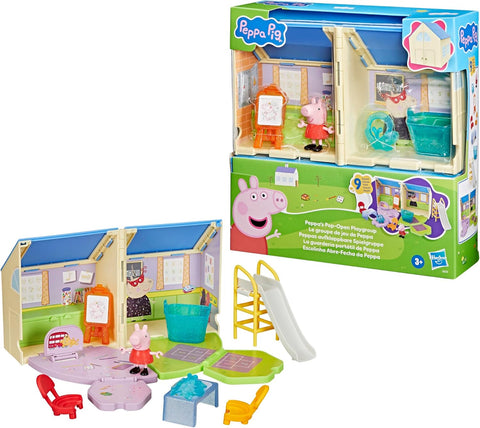 Hasbro Peppa Pig Peppa's Pop-Open Playgroup Playset