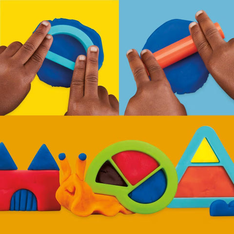 Hasbro Play-Doh Build & Shape Playset, 20 Pieces