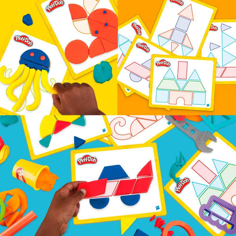 Hasbro Play-Doh Build & Shape Playset, 20 Pieces