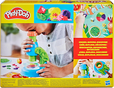 Hasbro Play-Doh Light & Look Microscope Playset