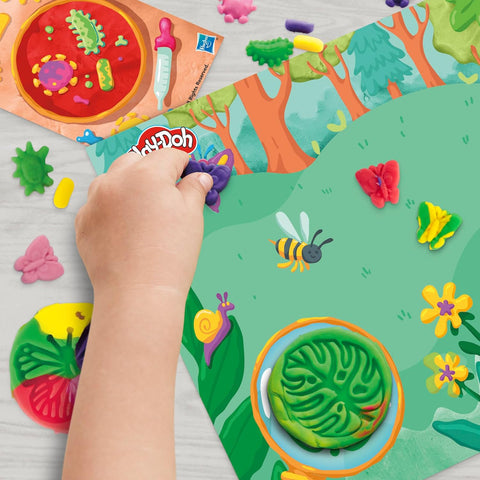 Hasbro Play-Doh Light & Look Microscope Playset