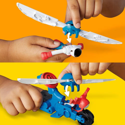 Hasbro Play-Doh Marvel Captain America Moto-Slicer Playset