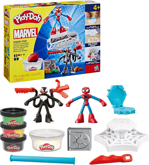 Hasbro Play-Doh Marvel Spider-Man Launch & Slice Battle Playset