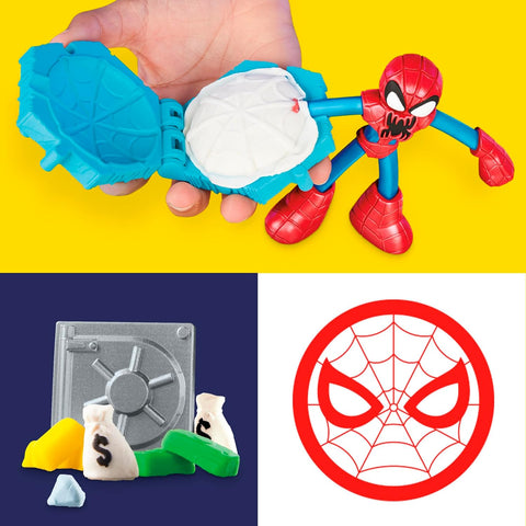 Hasbro Play-Doh Marvel Spider-Man Launch & Slice Battle Playset