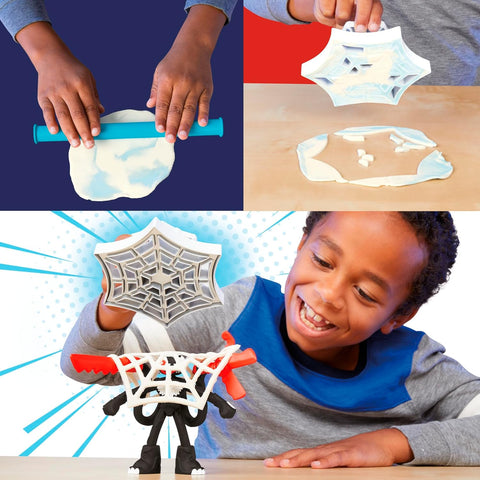 Hasbro Play-Doh Marvel Spider-Man Launch & Slice Battle Playset