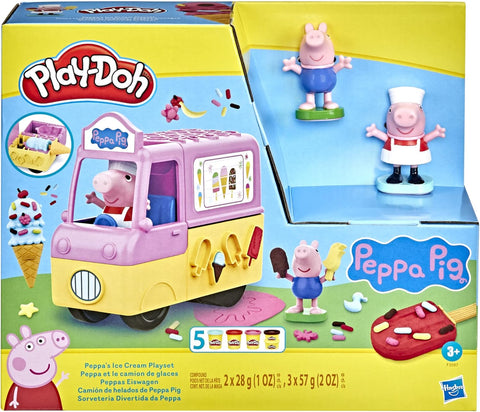 Hasbro Play-Doh Peppa's Ice Cream Playset with Ice Cream Truck