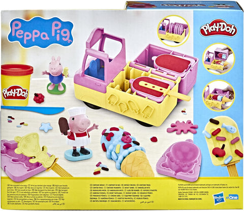 Hasbro Play-Doh Peppa's Ice Cream Playset with Ice Cream Truck