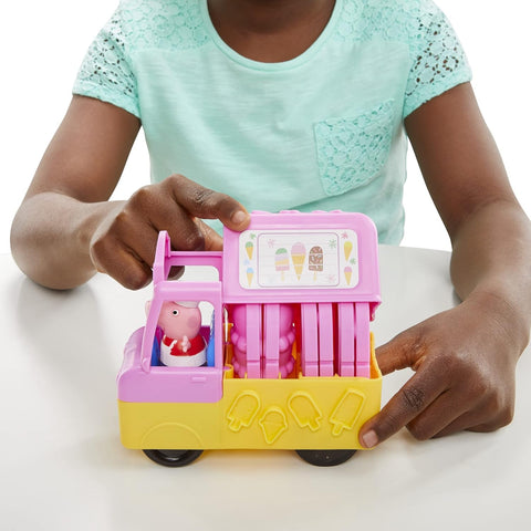 Hasbro Play-Doh Peppa's Ice Cream Playset with Ice Cream Truck