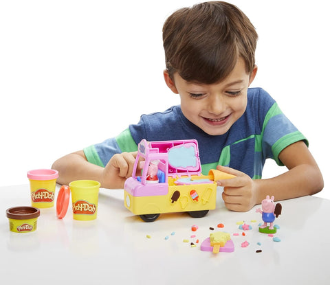 Hasbro Play-Doh Peppa's Ice Cream Playset with Ice Cream Truck