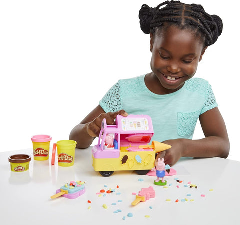 Hasbro Play-Doh Peppa's Ice Cream Playset with Ice Cream Truck