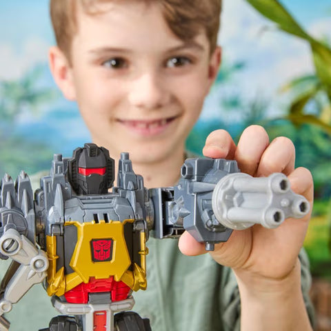 Hasbro Transformers Cyberworld Grimlock Chomp & Battle 9-Inch Action Figure