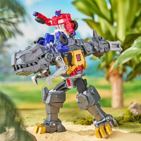 Hasbro Transformers Cyberworld Grimlock Chomp & Battle 9-Inch Action Figure
