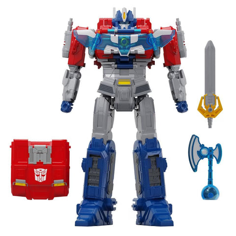 Hasbro Transformers One Power Flip Optimus Prime (Orion Pax) Action Figure 10-inch