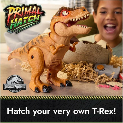 Hatchimals Primal Hatch Jurassic Interactive T-Rex Dinosaur