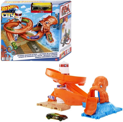 Hot Wheels City Nemesis Track Set Assorted