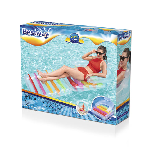 Bestway High Fashion Folding Lounge Chair 201x89cm
