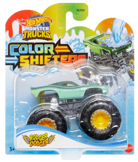 Hot Wheels Monster Trucks 1:64 Color Shifters Assorted