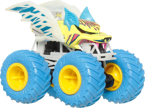 Hot Wheels Monster Trucks Die-Cast 1:64 Scale Truck Glow in The Dark Assorted