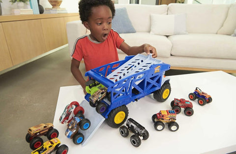 Hot Wheels Monster Trucks Monster Mover Rhino Hauler
