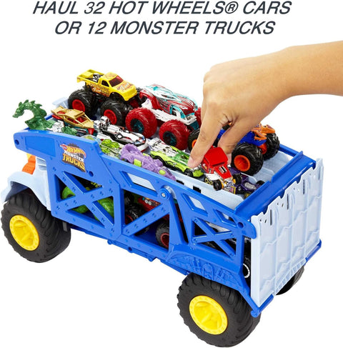 Hot Wheels Monster Trucks Monster Mover Rhino Hauler