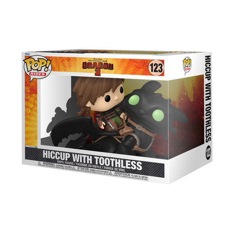 Funko Pop! How to Train Your Dragon 2 Hiccup with Toothless Deluxe