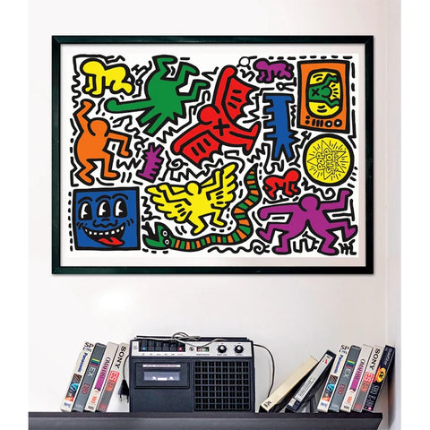 Clementoni HQC Novo Art Series Keith Haring Puzzle 1000 Pieces