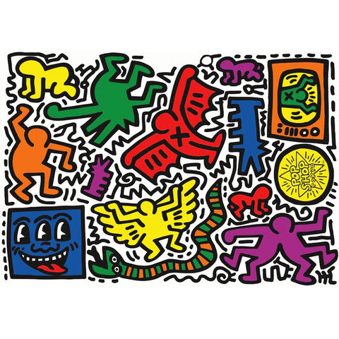 Clementoni HQC Novo Art Series Keith Haring Puzzle 1000 Pieces