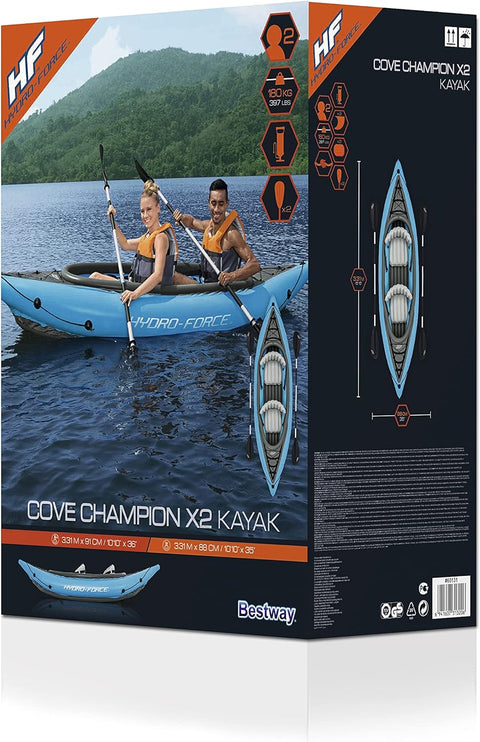 Bestway Hydro-Force Cove Champion X2 Kayak 331x88cm
