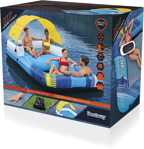 Bestway Hydro-Force Summer Oasis Island 320x198cm