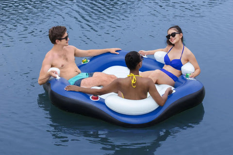 Bestway Hydro-Force X3 3-Person Inflatable Island 199x176cm