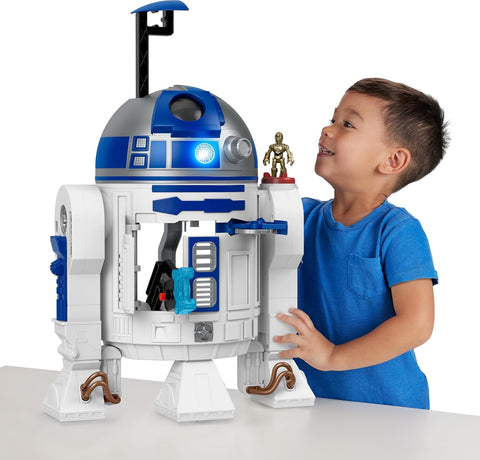 Imaginext Star Wars R2-D2 With Lights Sounds & C-3Po