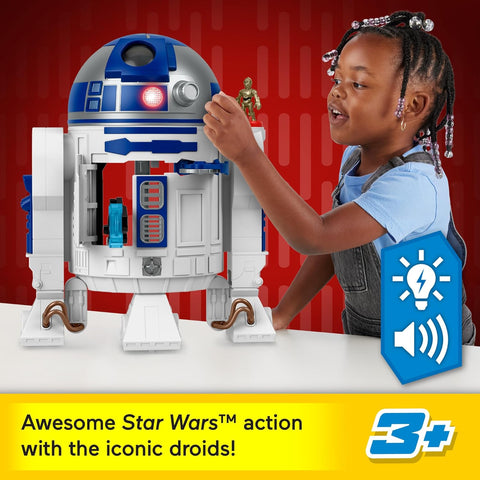 Imaginext Star Wars R2-D2 With Lights Sounds & C-3Po