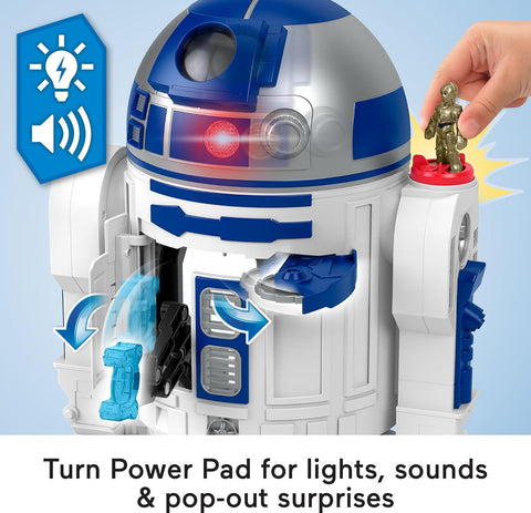 Imaginext Star Wars R2-D2 With Lights Sounds & C-3Po
