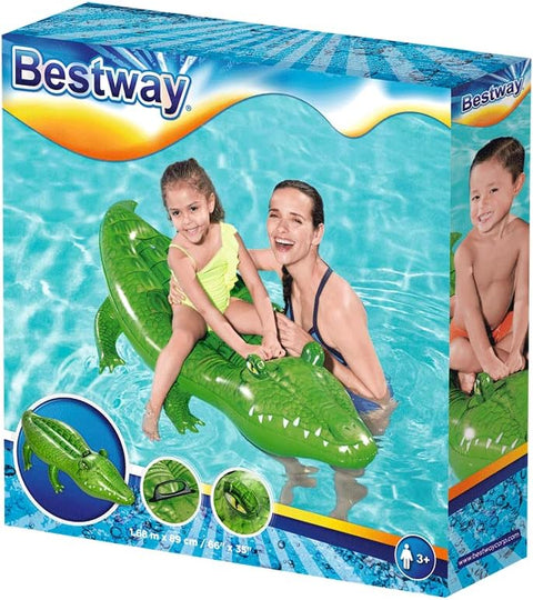 Bestway Inflatable Crocodile Ride-on 168x89cm