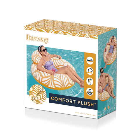 Bestway Comfort Plush Deluxe Swim Tube 118cm