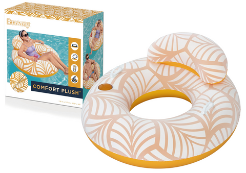 Bestway Comfort Plush Deluxe Swim Tube 118cm