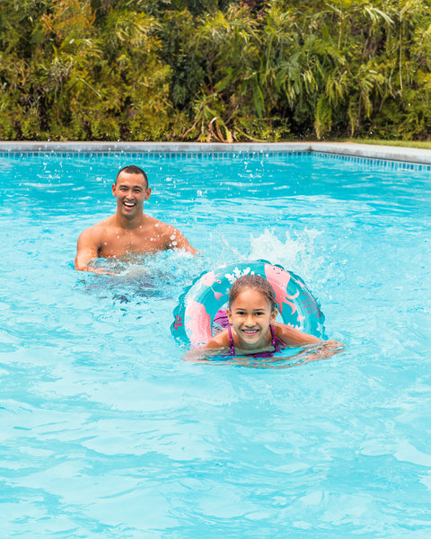 Intex Inflatable Transparent Ring Swim Tube 61cm
